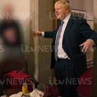 ITV published four photos from the event, including this one showing the PM's red box, used for official papers